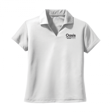 Oasis Sport-Tek Ladies Dri-Mesh V-Neck Polo | Oasis Online Store
